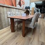 Bruuts Eettafel Eclipse, jonge rand, Huis en Inrichting, Tafels | Eettafels, Ophalen, Rond, 50 tot 100 cm, Zo goed als nieuw