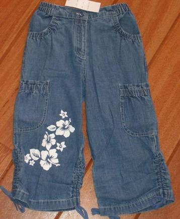 *SALE* Denim capri broek Little Angels maat 104 *NieuW*  beschikbaar voor biedingen