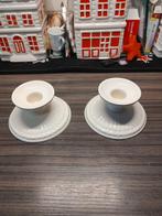 Wedgwood kandelaars, Ophalen of Verzenden, Zo goed als nieuw, Kop en/of schotel