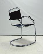 Vintage Buisframe Stoelen Set, Huis en Inrichting, Stoelen, Ophalen, Gebruikt, Zwart, Xx
