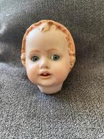 Lief klein meisjes poppen koppie, Ophalen of Verzenden