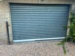 Garagedeur / rolluik metaal met motor, Doe-het-zelf en Verbouw, Rolluiken, Ophalen, Gebruikt, 200 cm of meer