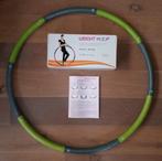 Weight Hoop fitness hoepel, 1.4 kg, 100 cm, Sport en Fitness, Hoelahoeps, Ophalen, Zo goed als nieuw, Fitness hoelahoep