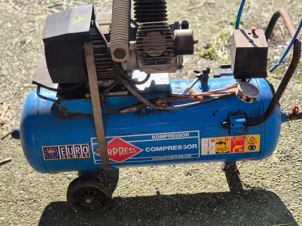Compressor airpress, 100 liter of meer, Ophalen of Verzenden, Gebruikt