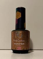 PinkGellac Crushed Gold (311), Ophalen of Verzenden, Zo goed als nieuw, Handen en Nagels