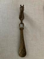 Mooie koperen schoenlepel, Antiek en Kunst, Ophalen of Verzenden