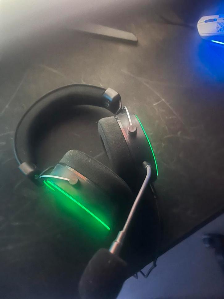 Game setup zonder pc gratis stoel en bureau, Computers en Software, Headsets, Zo goed als nieuw, Gaming headset, Ophalen