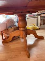 Houten grenen eettafel met 2 stoelen, Ophalen of Verzenden