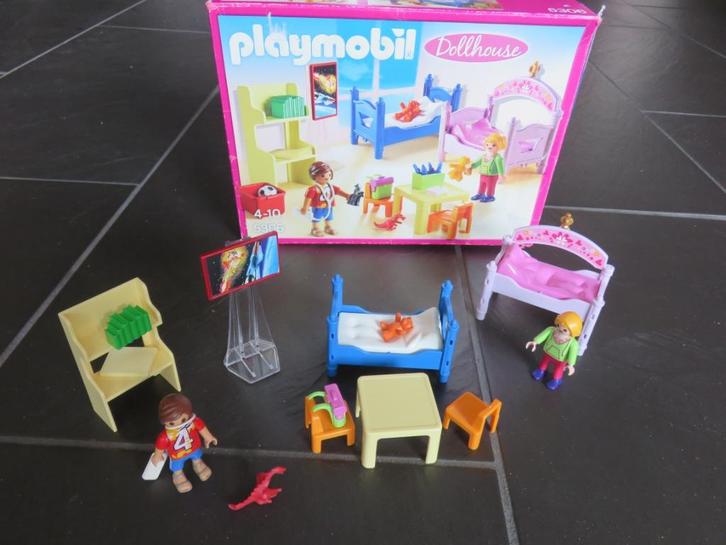 Playmobil kinderkamer, speelkamer ca 20 delig., Kinderen en Baby's, Speelgoed | Playmobil, Gebruikt, Ophalen of Verzenden
