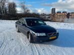 Volvo S80 2.4 AUT 2003 185K KM's, Auto's, Volvo, 1800 kg, Zwart, Blauw, 2435 cc