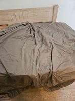 Gordijnen 2 stuks, Ophalen, Bruin, 200 cm of meer, Zo goed als nieuw