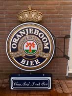 Vintage Oranjeboom lichtbak – uniek horeca-erfgoed (ca.1983), Ophalen, Gebruikt, Reclamebord, Plaat of Schild, Oranjeboom