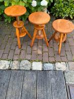 Vintage krukjes, Huis en Inrichting, Krukjes, Ophalen, Zo goed als nieuw, Hout