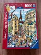 Ravensburger Flerouz puzzel Paris /1000 stukjes / 50 x 70 cm, Ophalen of Verzenden, 500 t/m 1500 stukjes, Zo goed als nieuw, Legpuzzel