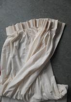 Gordijnen, Gebruikt, 100 tot 150 cm, 200 cm of meer, Crème