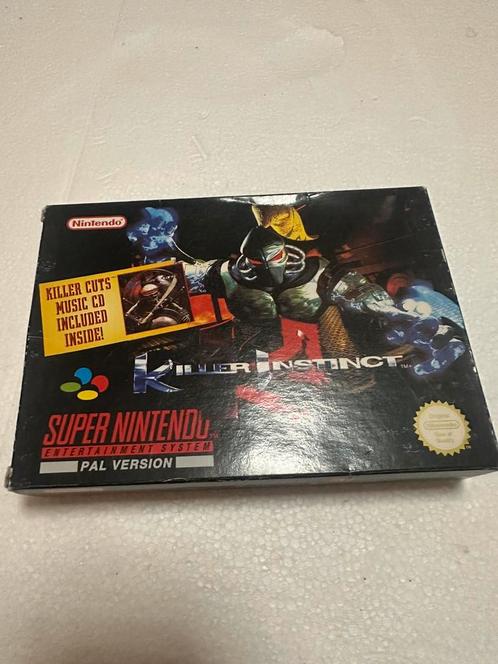 Snes killer instinct, Spelcomputers en Games, Games | Nintendo Super NES, Zo goed als nieuw, 1 speler, Ophalen of Verzenden