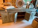 Prachtig India/Ibiza style dressoir, Huis en Inrichting, Kasten | Dressoirs, Ophalen, Nieuw, 25 tot 50 cm