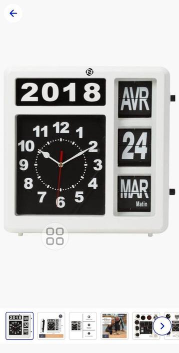 Seniorenklok / Dementieklok  beschikbaar voor biedingen