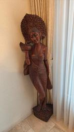 Prachtig Balinees Houten Beeld, Huis en Inrichting, Ophalen, Gebruikt