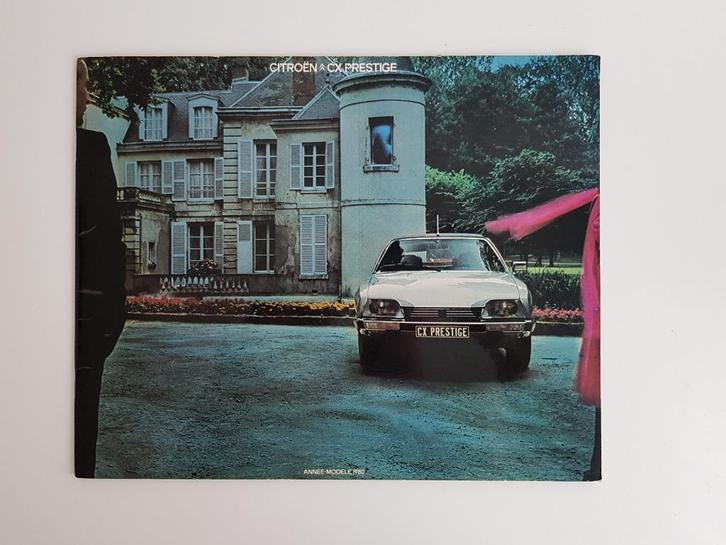 Citroën CX 2400 Prestige brochure - Annee Modele 1980 - 1979, Boeken, Auto's | Folders en Tijdschriften, Citroën, Ophalen of Verzenden