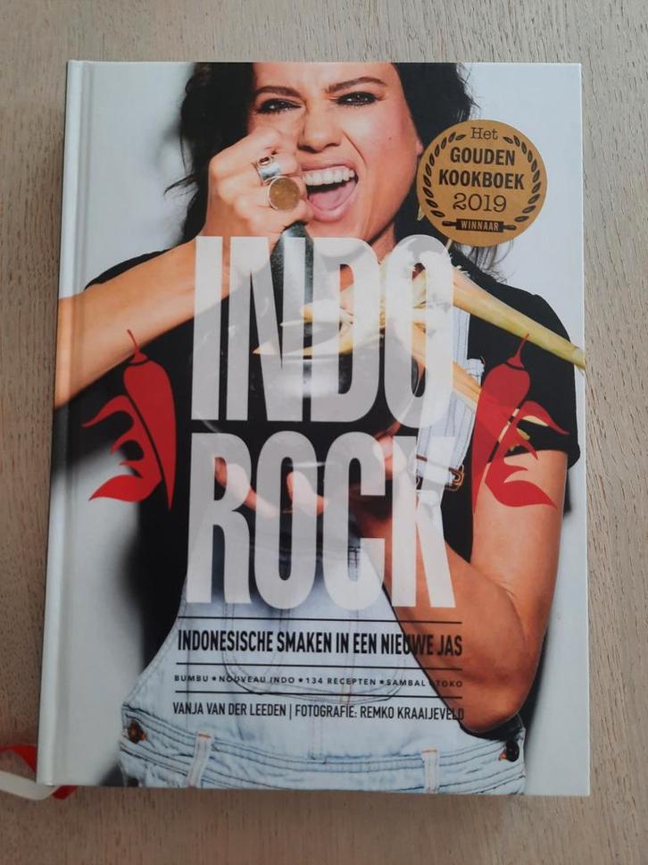 INDOROCK - Vanja van der Leeden, Boeken, Kookboeken, Zo goed als nieuw, Azië en Oosters, Ophalen of Verzenden