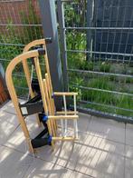 Houten slee, Ophalen
