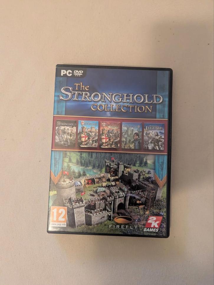 The Stronghold Collection - PC Game, Spelcomputers en Games, Games | Pc, Gebruikt, Strategie en Constructie, 1 speler, Vanaf 12 jaar