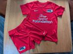 Az voetbal tenu zgan mt 122 128 incl handtekeningen, Sport en Fitness, Voetbal, Maat XS of kleiner, Ophalen of Verzenden, Zo goed als nieuw