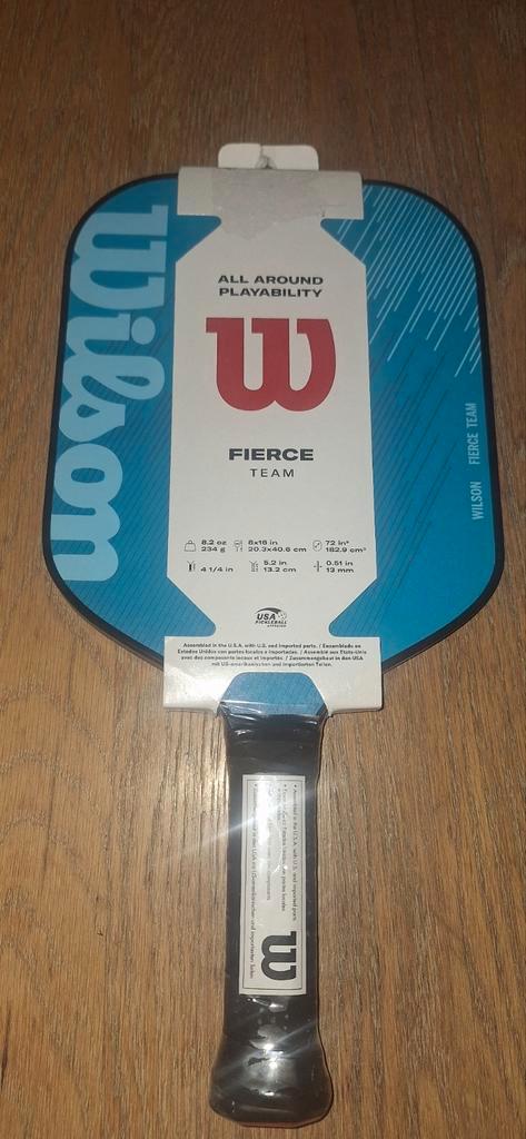 Wilson Fierce Pickleball Racket - Nieuw!, Sport en Fitness, Squash, Nieuw, Racket, Ophalen of Verzenden