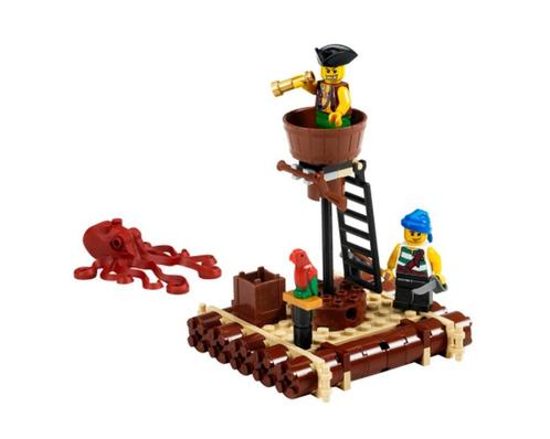 Lego Pirates II Set 6240 - Kraken Attackin', Kinderen en Baby's, Speelgoed | Duplo en Lego, Zo goed als nieuw, Lego, Complete set