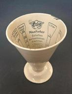 Creme Emaille Edy Maatbeker, Antiek en Kunst, Antiek | Emaille, Ophalen of Verzenden