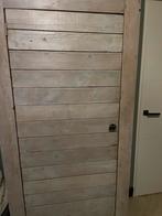 Steigerhouten kleding/legkast, Huis en Inrichting, Kasten | Kledingkasten, Ophalen, 50 tot 75 cm, 200 cm of meer