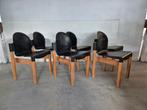 6 x gerd lange voor thonet 1973 flex stoelen, Huis en Inrichting, Stoelen, Ophalen, Bruin, Onbekend, Onbekend