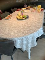 Grootmoederstijd ,verlengbare, witgeverfde tafel,, Huis en Inrichting, Tafels | Eettafels, Ophalen, 100 tot 150 cm, Zo goed als nieuw