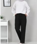 Zwarte Missvalle Pantalon (38), Maat 38/40 (M), Verzenden, Zwart, Zo goed als nieuw