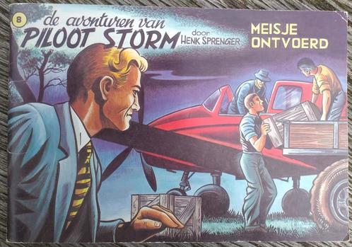 De avonturen van Piloot Storm, Meisje ontvoerd. 1e druk., Boeken, Stripboeken, Zo goed als nieuw, Eén stripboek, Verzenden