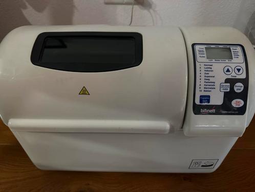 Bifinett Broodbakmachine met Dubbele Bakvorm, Witgoed en Apparatuur, Broodbakmachines, Gebruikt, Met timer, 800 tot 1200 gram deeg