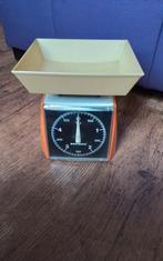 💐VINTAGE ORANJE KEUKENWEEGSCHAAL VAN SOEHNLE, Ophalen of Verzenden, Zo goed als nieuw, Keukenweegschaal, Minder dan 10 kg