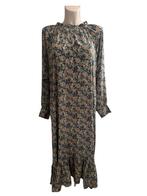 Sissel Edelbo jurk NIEUW One Size, Kleding | Dames, Jurken, Bruin, Nieuw, Ophalen of Verzenden, Onder de knie