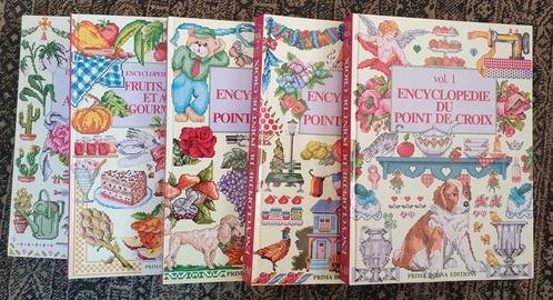 encyclopedie du point de croix marianne borduren, Hobby en Vrije tijd, Borduren en Borduurmachines, Zo goed als nieuw, Patroon
