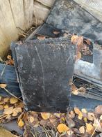 Lei pannen antraciet en bruin, Doe-het-zelf en Verbouw, Dakpannen en Dakbedekking, Ophalen, Steen of Klei, 15 m² of meer, Dakpannen