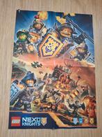 Lego Nexo Knights mega poster 48x68 goede staat, Rechthoekig Staand, Ophalen of Verzenden, Zo goed als nieuw, A1 t/m A3