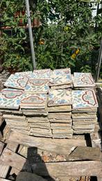 Patroontegels tegels paar m2 14x14, Ophalen, Gebruikt, Vloertegels