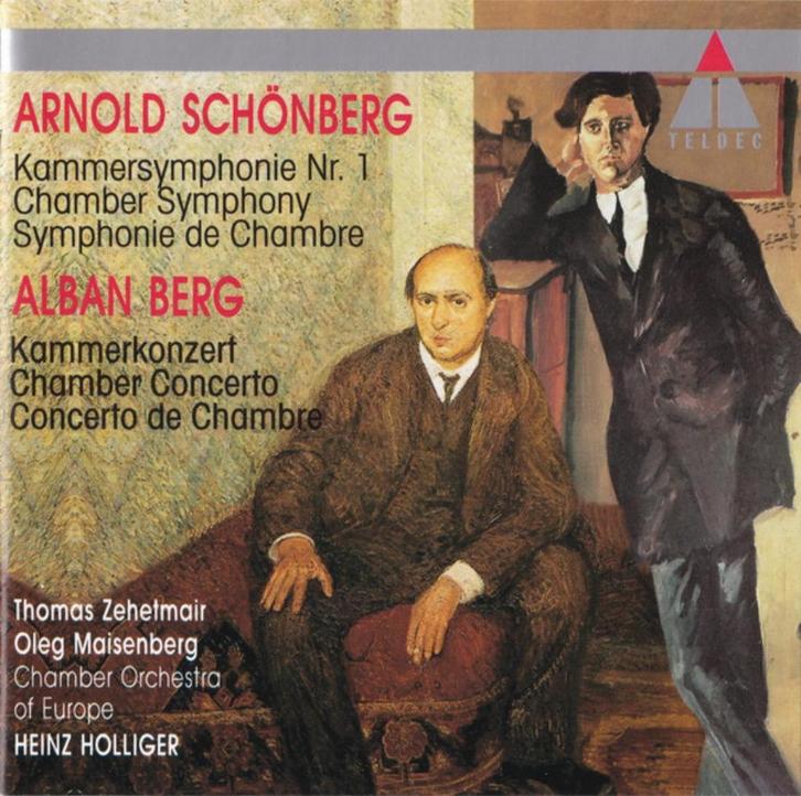 SCHÖNBERG Kammersymphonie nr. 1 CD ZEHETMAIR TELDEC, Cd's en Dvd's, Cd's | Klassiek, Zo goed als nieuw, Orkest of Ballet, Modernisme tot heden