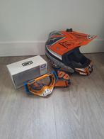 Airoh mx helm incl Bril maat M, Overige merken, M, Offroadhelm, Dames
