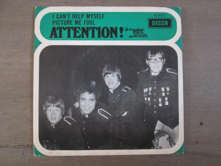 Attention ! - I Can't Help Myself / Picture Me Fool, Cd's en Dvd's, Vinyl Singles, Gebruikt, Single, Overige genres, 7 inch, Ophalen of Verzenden