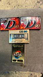 Cassettebandje,tdk,maxell,videoband,fuji, Ophalen of Verzenden, Nieuw in verpakking, Overige genres, 2 t/m 25 bandjes