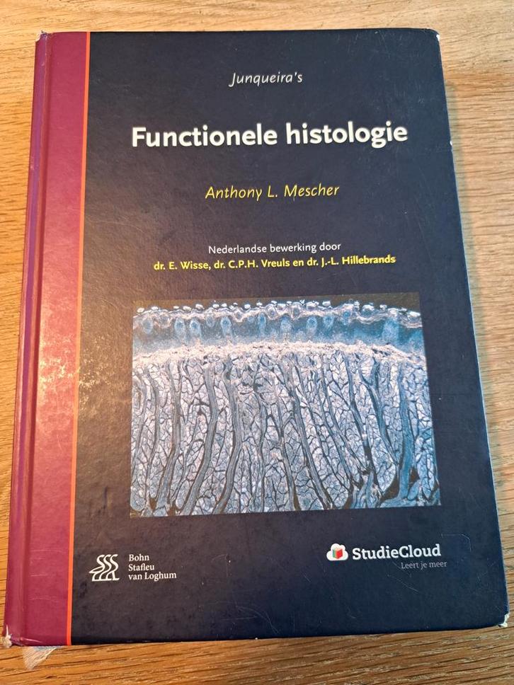 Junqueira's Functionele Histologie - Mescher, Boeken, Studieboeken en Cursussen, Gelezen, WO, Beta, Ophalen of Verzenden