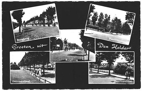 700032 Den Helder NH 1957 Gelopen met postzegel, Verzamelen, Ansichtkaarten | Nederland, Gelopen, Noord-Holland, 1940 tot 1960
