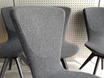 Set van 4x Variér (Stokke) Invite (Donkergrijs), Als Nieuw!, Huis en Inrichting, Stoelen, Metaal, Ophalen of Verzenden, Zo goed als nieuw